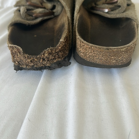 Birkenstock Arizona suede Sandals size 38 size 7– 7 1/2 - Picture 4 of 5